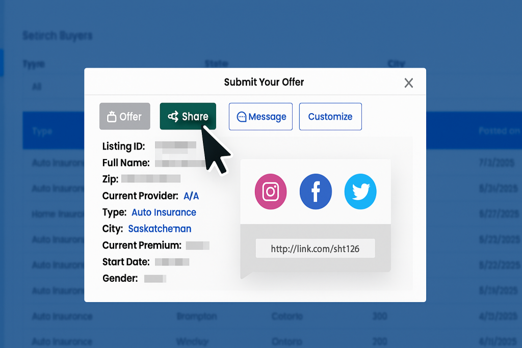 Easy sharing BMI post