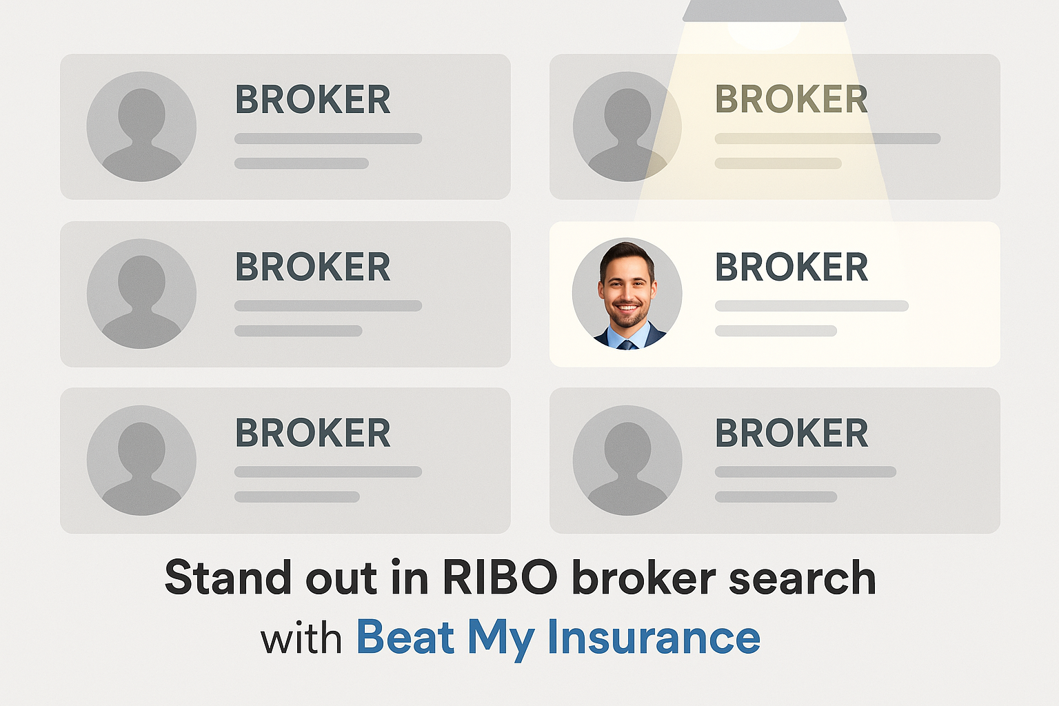 Stand out in RIBO broker search with Beat My Insurance